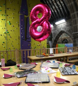 Party food at Alter Rock