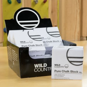 Wild Country Pure chalk blocks.